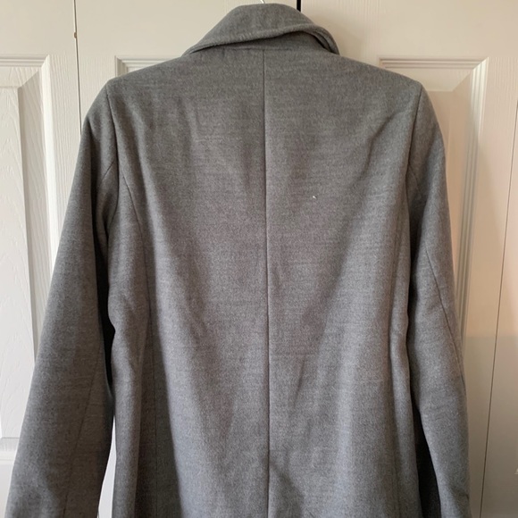 NWT LOFT WRAP COAT GREY - Picture 5 of 5